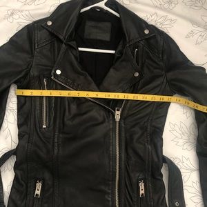 All Saints | Jackets & Coats | Allsaints Asker Biker Leather ...